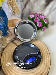 2 ميزان غرامات على شكل مكته 0.01 فاصلتين بعد الصفر عالي الدقه للذهب والبهارات