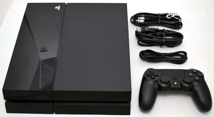  2 جهاز بلاستيشين 4 فات (PS4 FAT) مستعمل للبيع