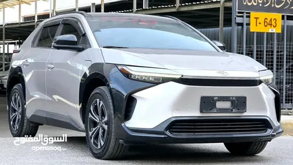  2 2022 تويوتا BZ4x برو لونج رينج بطارية كبيرة لون مميز ممشى قليل فحص كامل ولا ملاحظة
