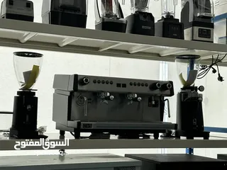  6 ماكينة اسبرسو قهوة باريستا ثلج خلاط