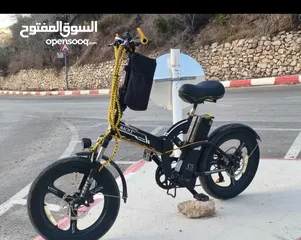  1 بسكليت كهرباء موجود في اجنسنيا نابلس