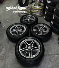  3 /:- جنط مرسيدس GLE  /:- اصلي بحالة الوكالة /:- قياس “20” انش