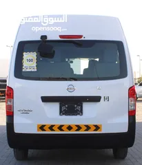  2 NISSAN URVAN 2019 - HIGHROOF - ENGINE 2400 CC - KM 103000