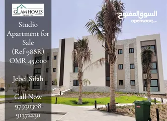  1 Studio Apartment for Sale in Jabal Sifah REF:988R