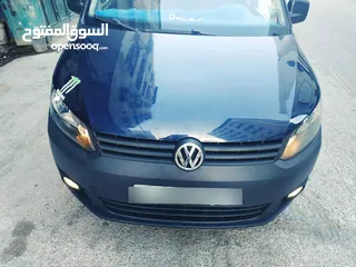  5 فلوكس فاجن كادي 2015  تيربو مطور 1600 ديزل  6+1 عدد الركاب  هوك خلفي  فحص نضيف  سعر عالحرق أخونا