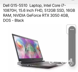  4 Dell G15 5510
