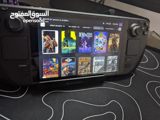  5 بحالة ممتازة Steam Deck 1tb
