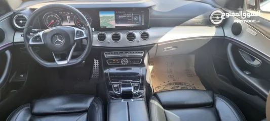  6 بحالة الوكالة  ++Mercedes Benz - E200 AMG - Full Option