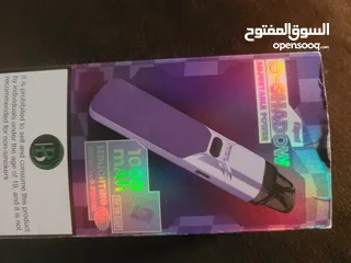  8 fyb fitpod.  O-Shadow.         1000mah.         bod capacjty 2ml.         Size15*25.5*89mm.