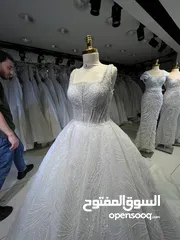  1 فستان عرس من المصمم سيف العامري وفستان مهر