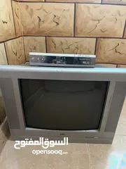  1 تلفاز مع رسيفر اصلي