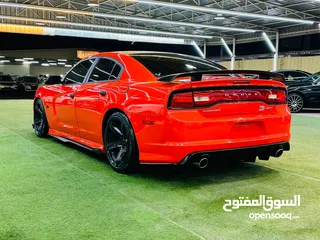  5 دوج تشارجر SRT V8 موديل 2014 مواصفات خليجي بحالة ممتازه