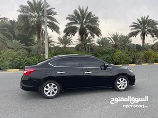  1 Nissan sentra  2017 Full option  v4  / 23000 / aed  perfect condition