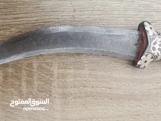  14 خنجر دمشقي مكحل فضه