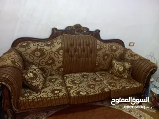  2 طقم كنب سبع مقاعد ممتاز