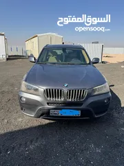  1 bmw x3 2014 بحاله ممتازه