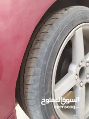 6 جنط فيزون 17 مع كوشوك للبدل