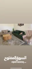  4 غرفه نوم شبه جديد تفصيل ازحيمان طقم سفرة عصري شبه جديد تفصيل ازحيمان 7 مقاعد  طاولة وسط ثقيلة