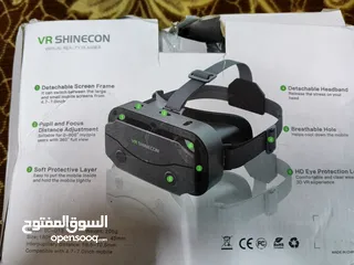  2 نظارة vr الواقع الافتراضي بسعر مغري مش مستعمل نهائيا