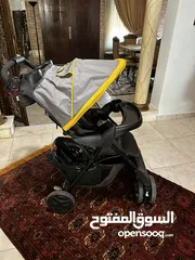  6 عرباية اطفال مع مقعد سيارة نوع GRACO
