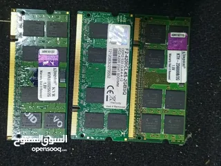  6 رامات لاب توب ddr2. ddr3  ddr4