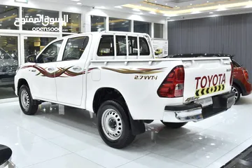  6 Toyota Hilux 2.7 VVT-i ( 2021 Model ) in White Color GCC Specs