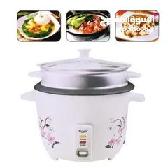  6 طنجرة طبخ الارز و المفتول الكهربائيه   حبه بحبه و الخضار و اللحوم لمذاق ممبز دون التصاق و  اقتصاديه