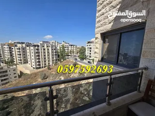  19 شقة فاخرة مفروشة للبيع رام الله الطيرة خلف جاسمن 185 م.