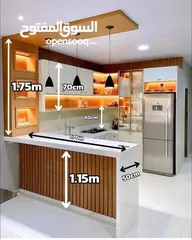  3 مطابخ دريسنجات وديكورات خشبية