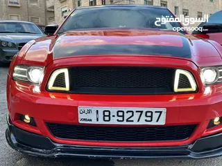  12 Mustang 2014 full premium low mileageللبيع