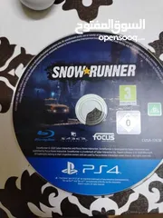  3 سيدي لعبة   4&5 SNOW  RUNNER  PS