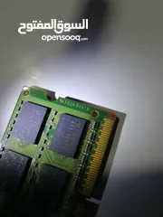  6 حبيتين رام لابتوب Ram DDR3 1600MHz للبيع (2GB+2GB)