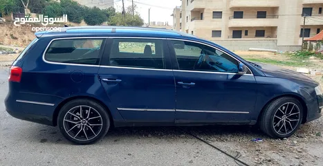  3 فولسفاجن باسات ستيشن 2009  5 ركاب واسعة في الداخل كذلك الديه كبيره