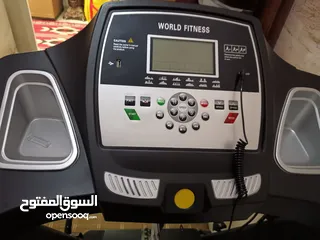  2 جهاز مشي نوع World Fitness للببع