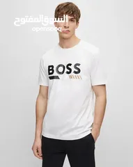  3 تيشرت Boss اصلي جديد من شركه