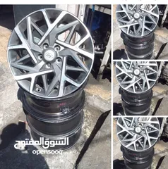  7 جنطات كوري اصلي شركه 16 17 18 حره خمس براغي