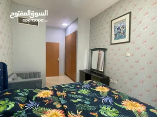  2 غرفه وصاله للايجار الشهري في الجرف 2 مفروشه فرش ممتاز