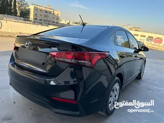  21 هونداي اكسنت 2020 بحالة الوكاله فحص كامل 7 جيد