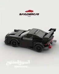  6 مجسم سيارات من قطع ال lego