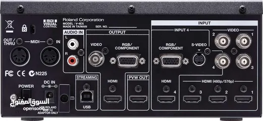  4 ROLAND V-4EX - FOUR CHANNEL DIGITAL HDMI/SD VIDEO MIXER WITH EFFECTS