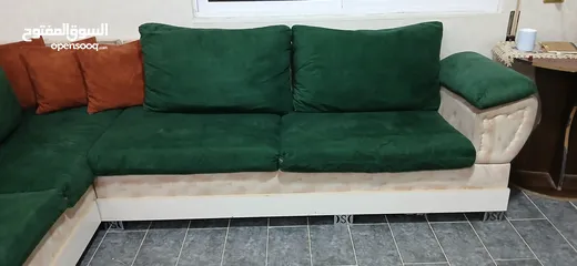  8 طقم كنب مستعمل بسعر خيالي قابل للتفاوض