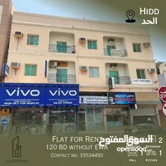  1 2BHK FLAT FOR RENT, HIDD