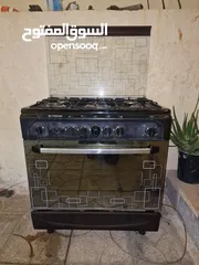  2 فرن غاز فريش خمس عيون 80 سم بحاله جيده للبيع