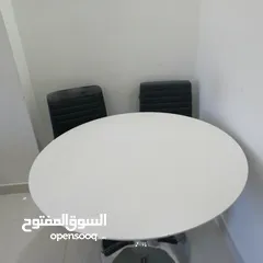  2 طقم طاولة طعام مع كرسيين