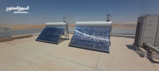  9 سخانات شمسية ستانلس ستيل 316