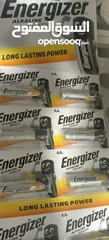  1 بطاريات Energizer بسعر حرق الخمسه بدينار يوجد 200حبه