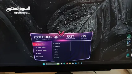 5 شاشة قيمينق 2k 180Hz/200Hz OC IPS من LG ULTRAGEAR
