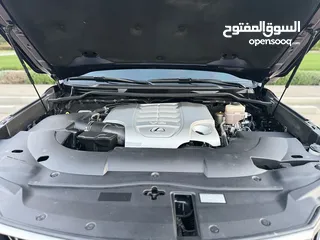  19 لكزس LX 570 s سبورت خليجي 2018 اللون ديواني كحلي مميز