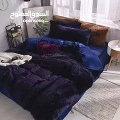  22 شرشف تخت مجوّز فرو – نعومة وفخامة بدفء ولا أروع! الشتاء عالابواب ولازمنا ألوان حلوة ودافئة