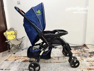  1 عربة أطفال